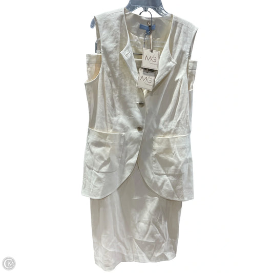 Skirt Set 2pc By Antonio Melani In Cream, Size: 12