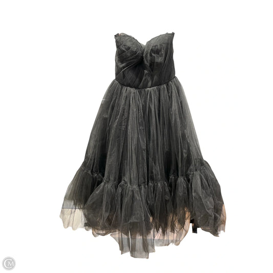 Dress Party Long By Clothes Mentor In Black, Size: Xl