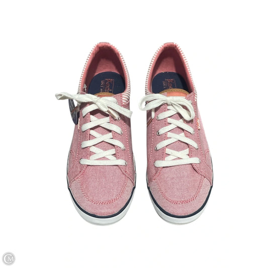 Shoes Sneakers By Keds In Red & White, Size: 9.5