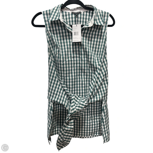 Dress Designer By Lafayette 148 In Plaid Pattern, Size: S