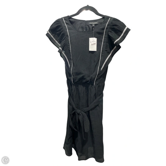 Dress Casual Midi By Banana Republic In Black & White, Size: Xs
