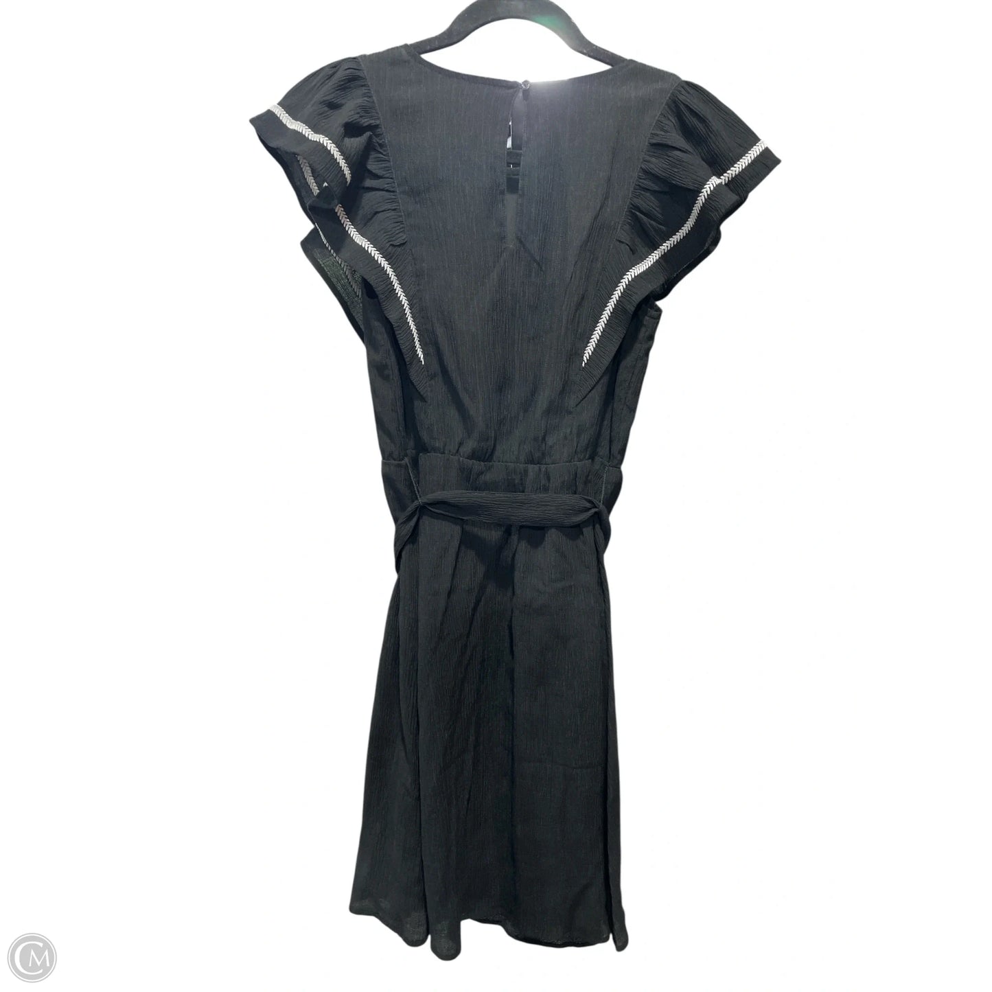 Dress Casual Midi By Banana Republic In Black & White, Size: Xs
