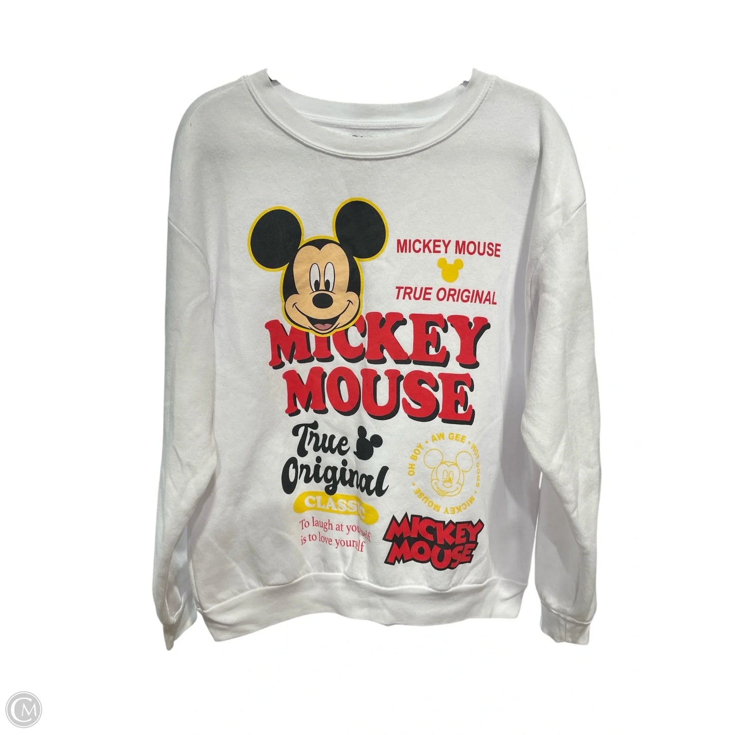Sweatshirt Crewneck By Disney Store In Multi-colored, Size: 2x