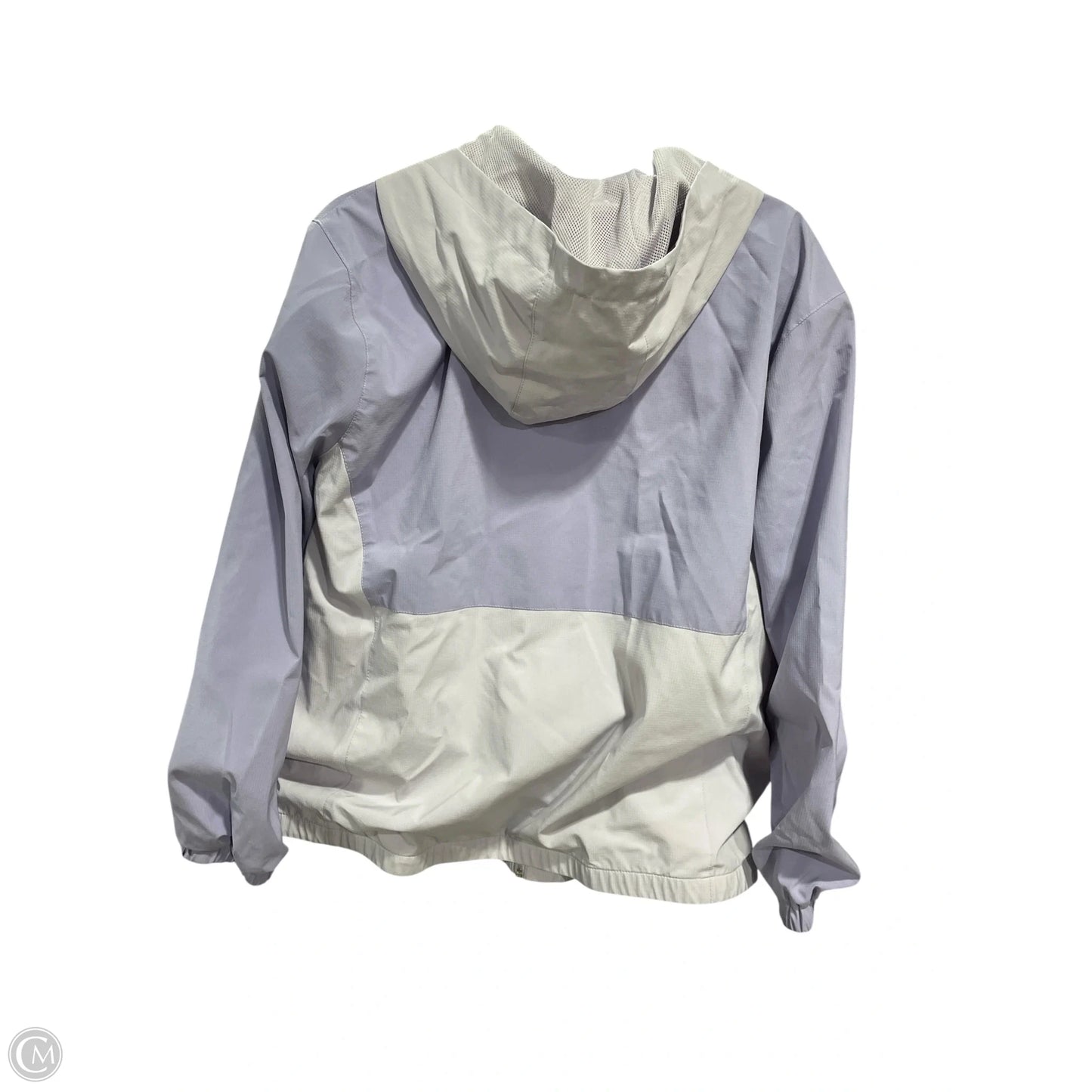 Jacket Windbreaker By Clothes Mentor In Purple, Size: L