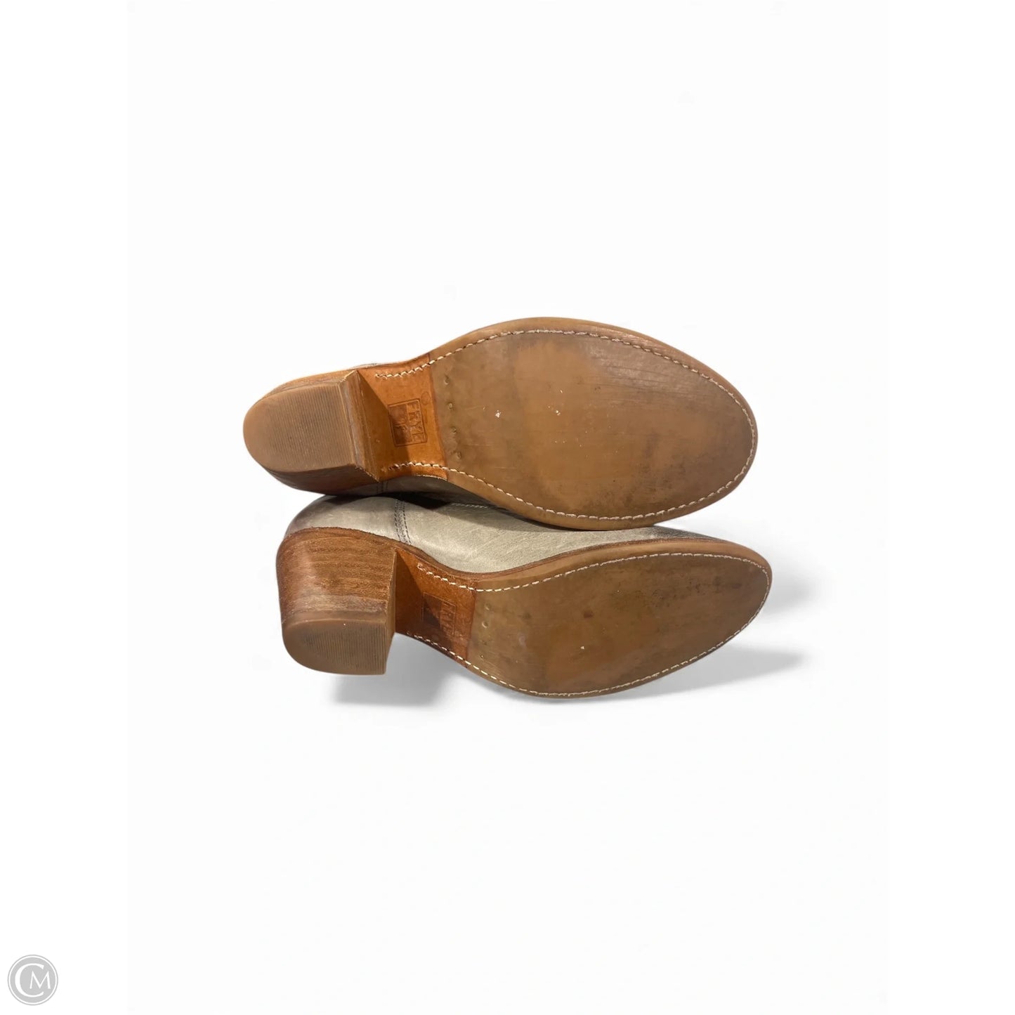 Boots Designer By Frye In Taupe, Size: 6