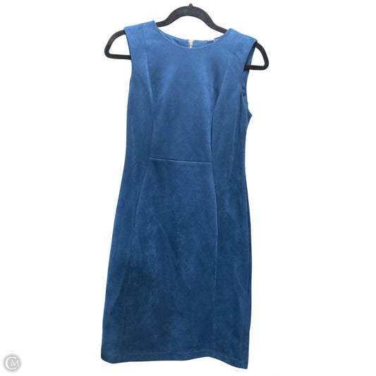 Dress Work By Calvin Klein In Blue, Size: 4