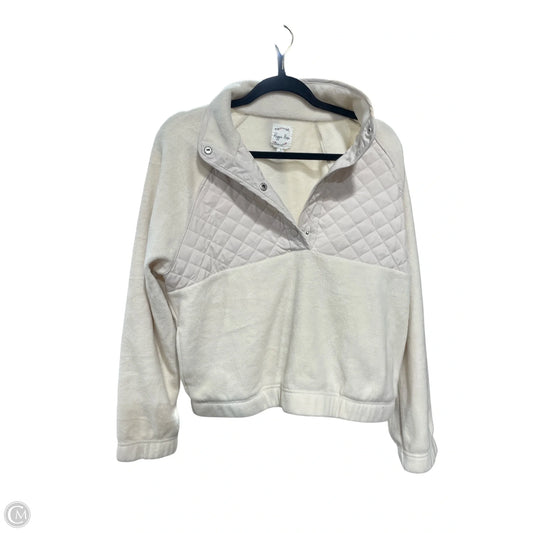 Jacket Fleece By Hippie Rose In Cream, Size: L