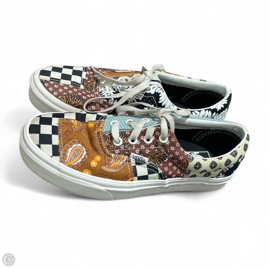 Shoes Sneakers By Vans In Multi-colored, Size: 7.5