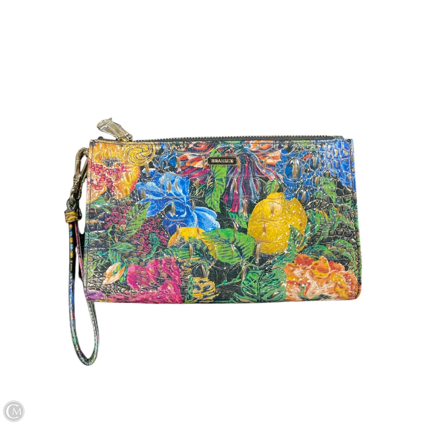 Wristlet Designer By Brahmin, Size: Medium