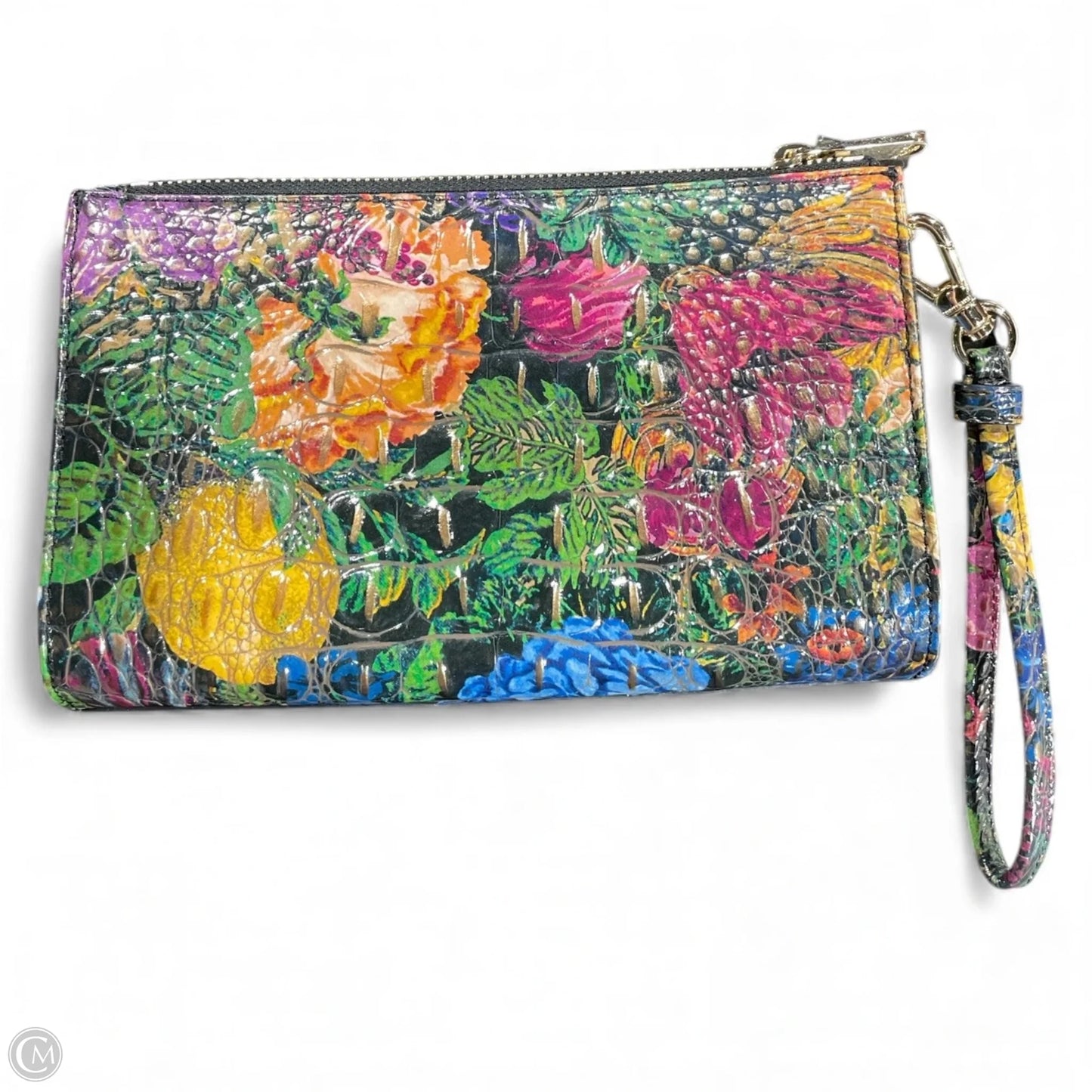 Wristlet Designer By Brahmin, Size: Medium