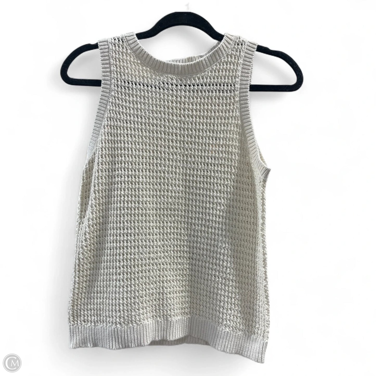 Top Sleeveless By A New Day In Cream, Size: S