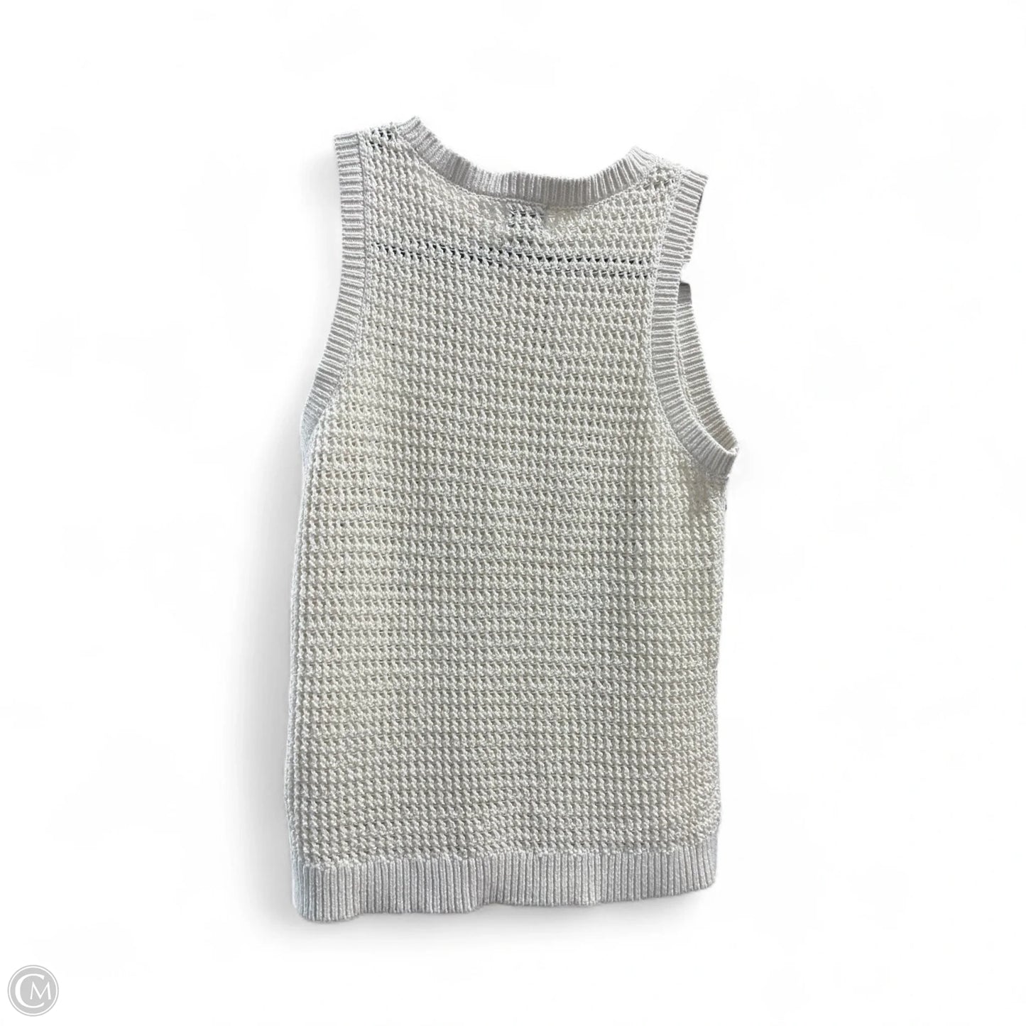 Top Sleeveless By A New Day In Cream, Size: S