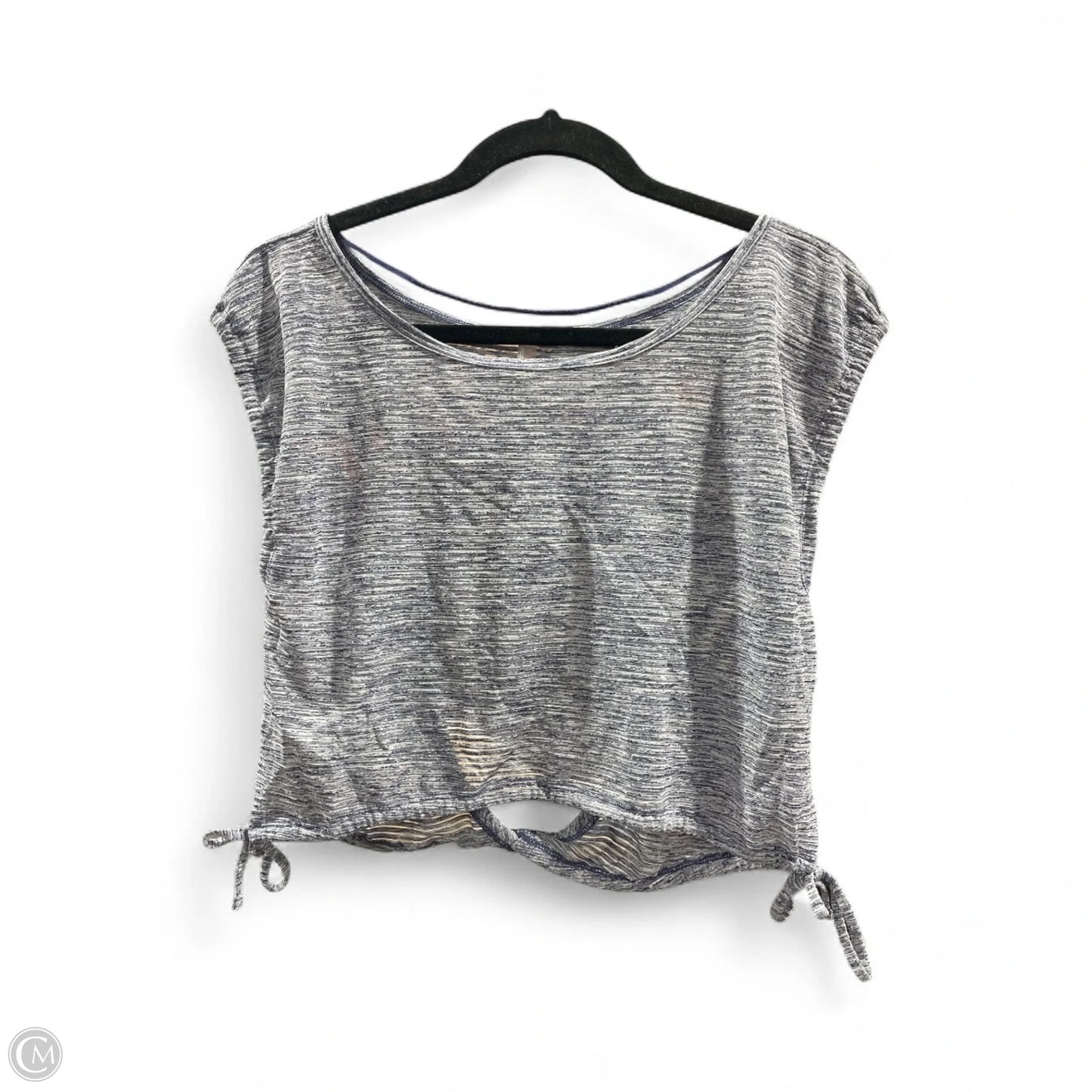 Athletic Tank Top By Free People In Blue & White, Size: S