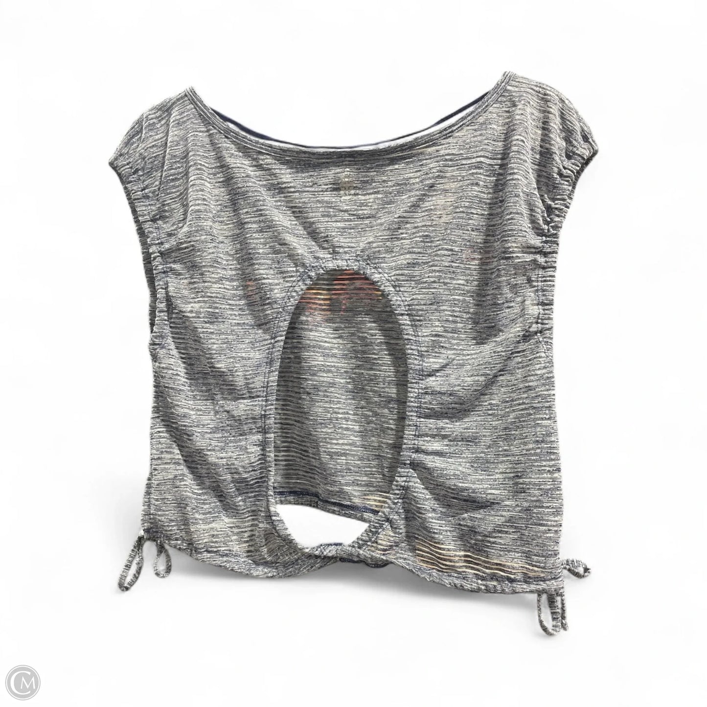 Athletic Tank Top By Free People In Blue & White, Size: S