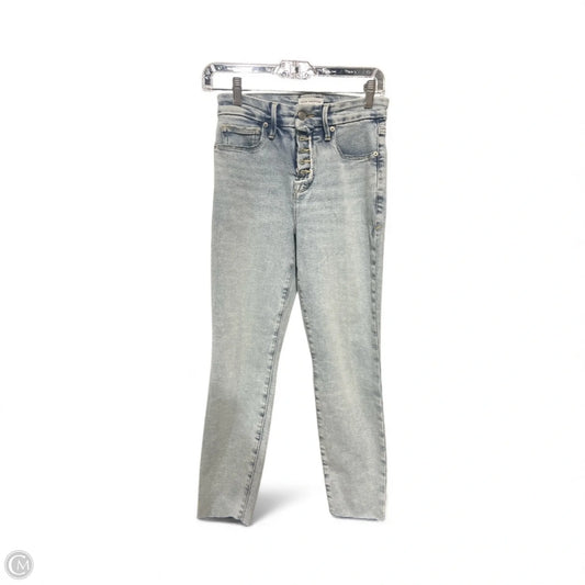 Jeans Skinny By Good American In Blue Denim, Size: 2