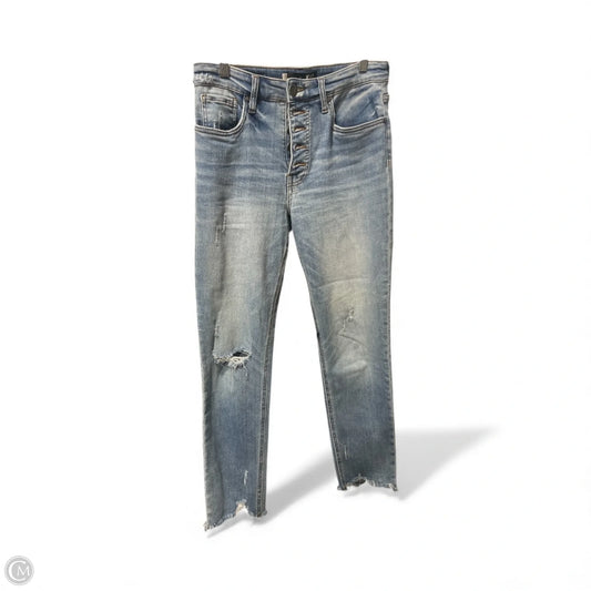 Jeans Cropped By Kut In Blue Denim, Size: 4