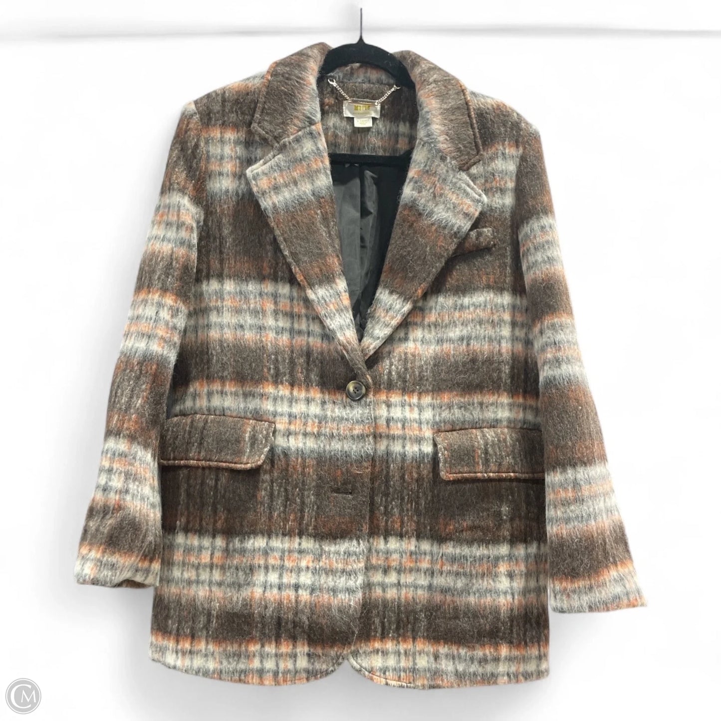 Blazer By Maeve In Plaid Pattern, Size: Xs