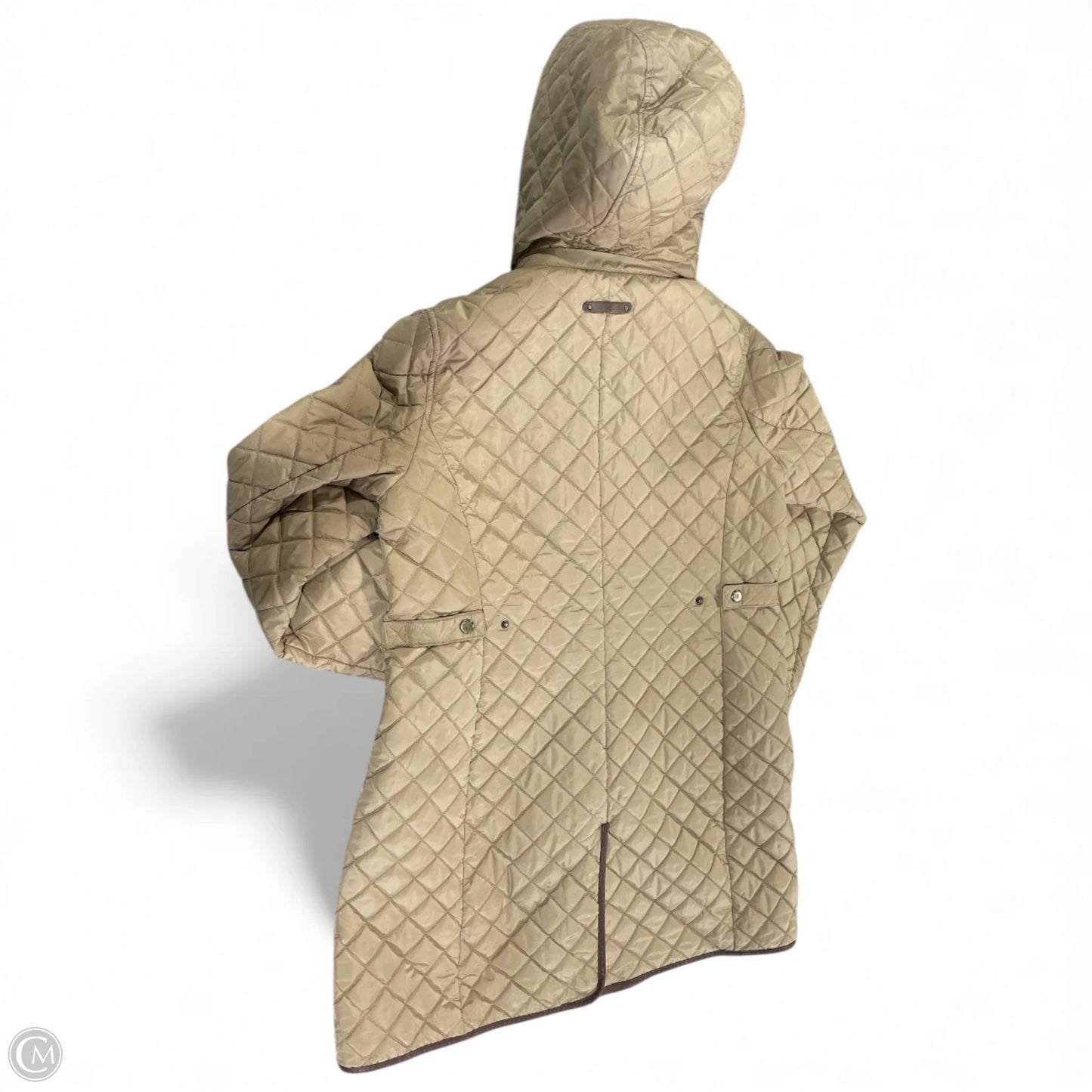Coat Puffer & Quilted By Ralph Lauren Black Label In Brown, Size: L