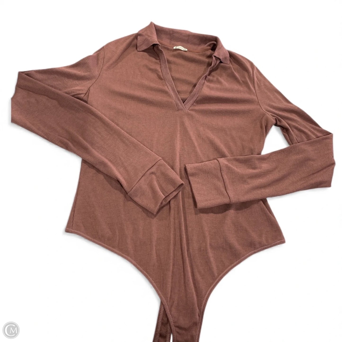 Bodysuit By Free People In Brown, Size: Xl