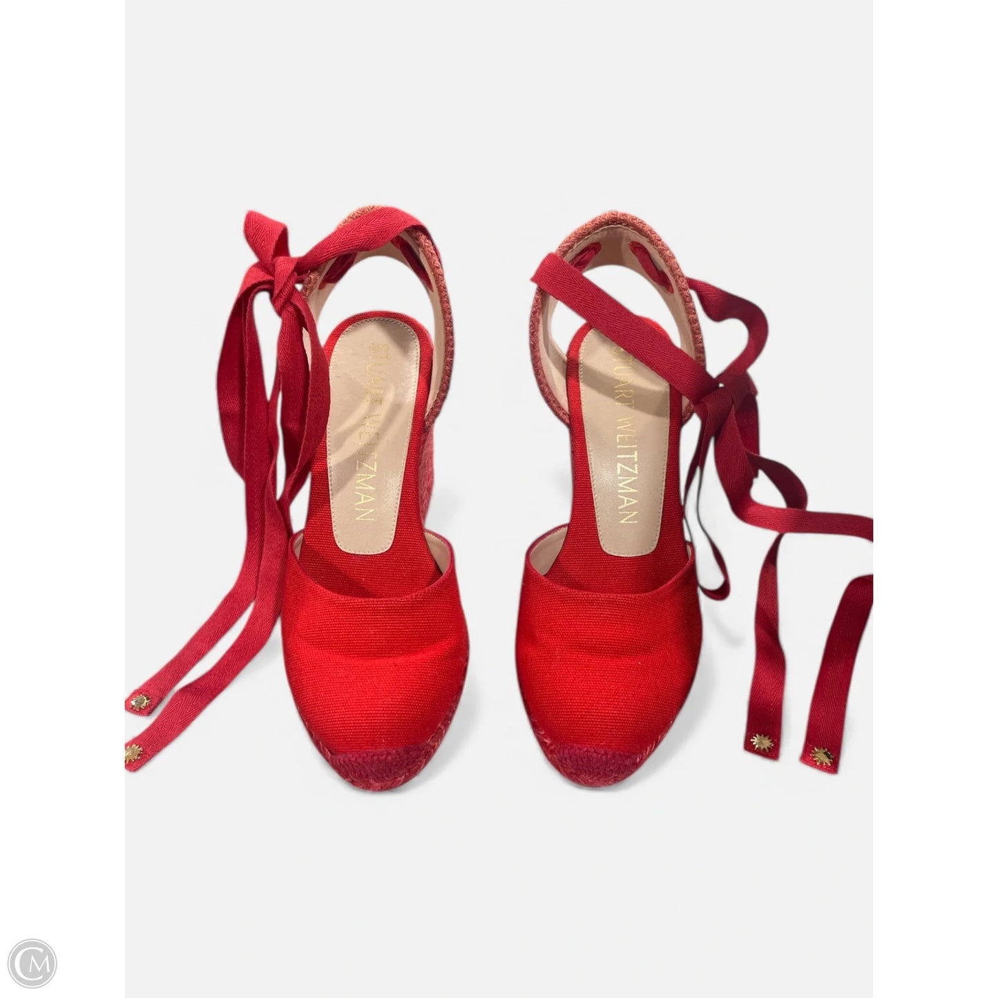 Shoes Designer By Stuart Weitzman In Red, Size: 6.5