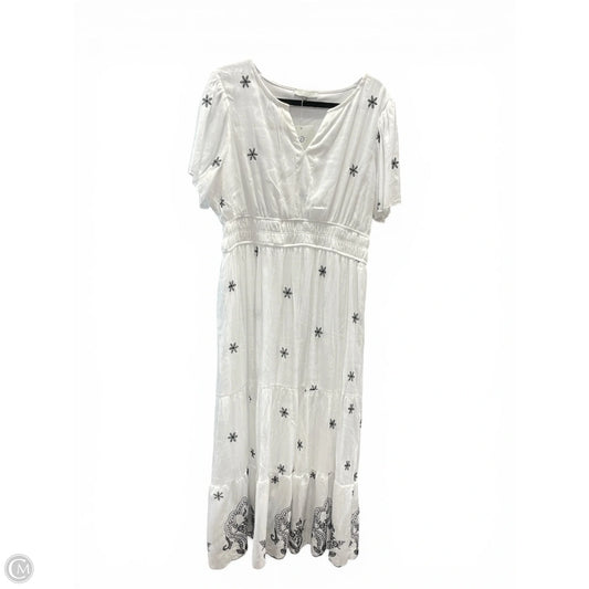 Dress Casual Maxi By Clothes Mentor In Floral Print, Size: Xl