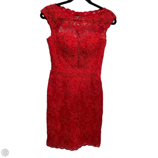 Dress Party Short By Clothes Mentor In Red, Size: 4