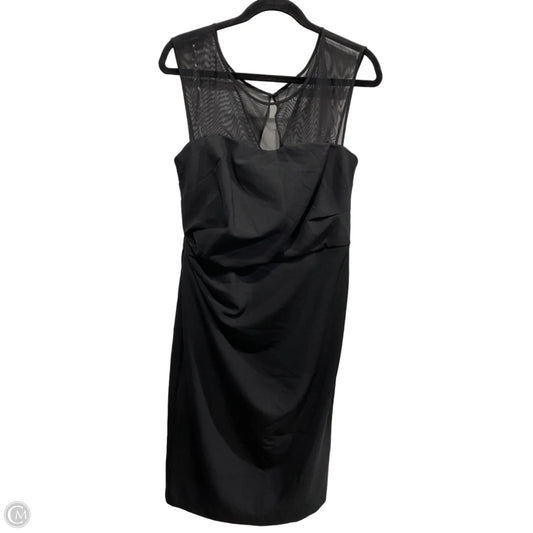 Dress Designer By Vera Wang In Black, Size: 10