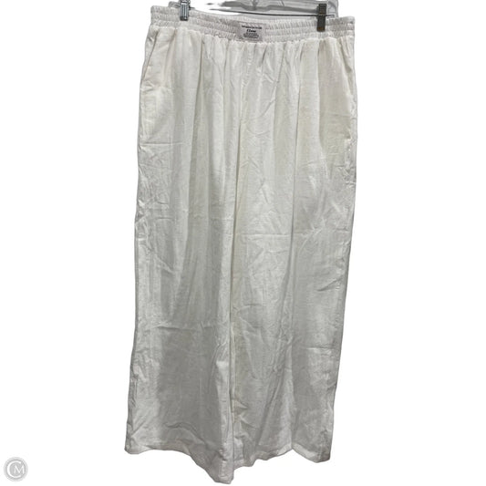 Pants Lounge By Shein In White, Size: 1x