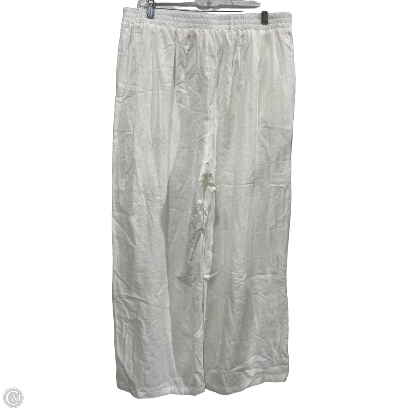 Pants Lounge By Shein In White, Size: 1x