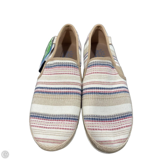 Shoes Flats By Bobs In Striped Pattern, Size: 8