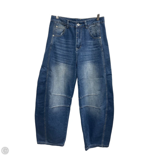 Jeans Wide Leg By Clothes Mentor In Blue Denim, Size: 6