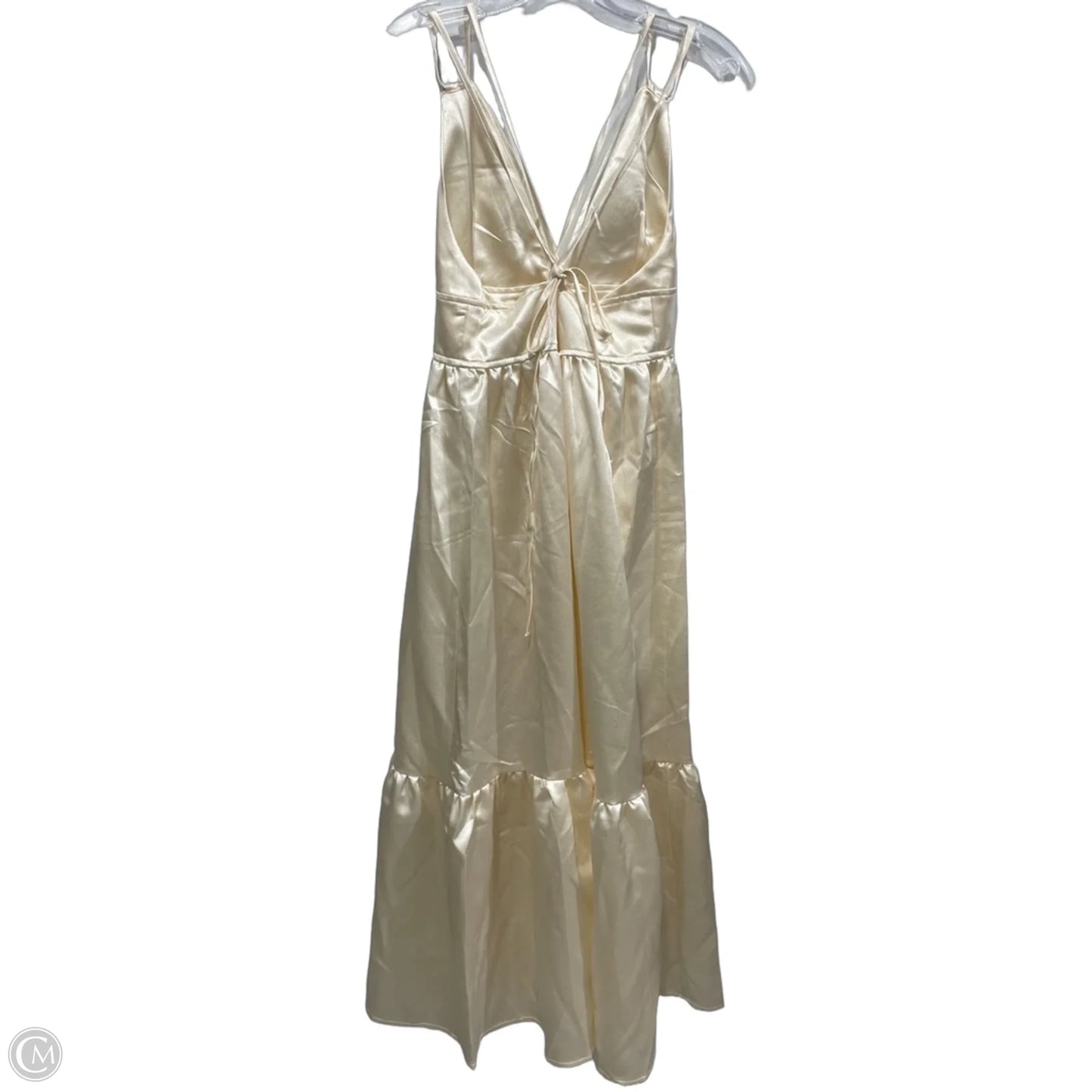 Dress Casual Maxi By Clothes Mentor In Cream, Size: S