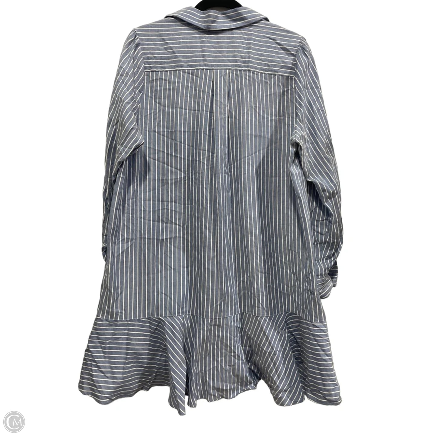 Dress Casual Midi By Tuckernuck In Striped Pattern, Size: L
