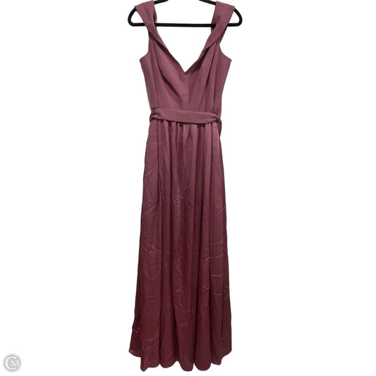 Dress Party Long By Celebrate Together In Mauve, Size: 12