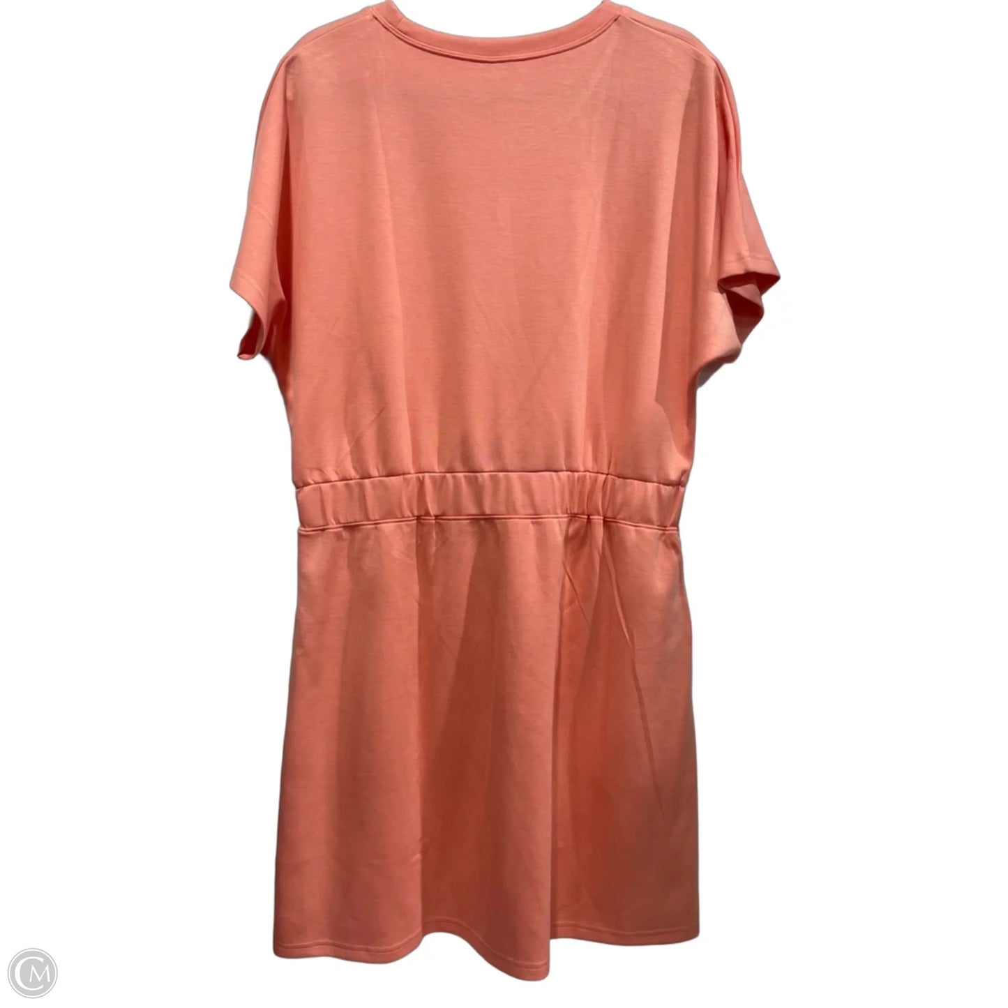 Dress Casual Midi By Clothes Mentor In Orange, Size: Xl