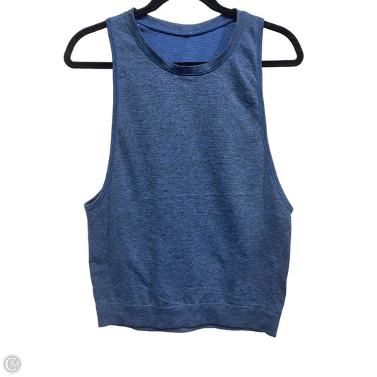 Athletic Tank Top By Lululemon In Blue, Size: S