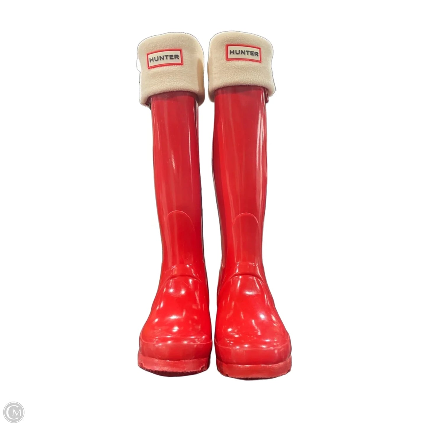 Boots Rain By Hunter In Red, Size: 5