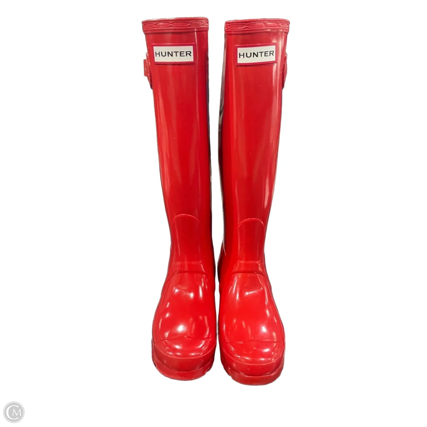 Boots Rain By Hunter In Red, Size: 5