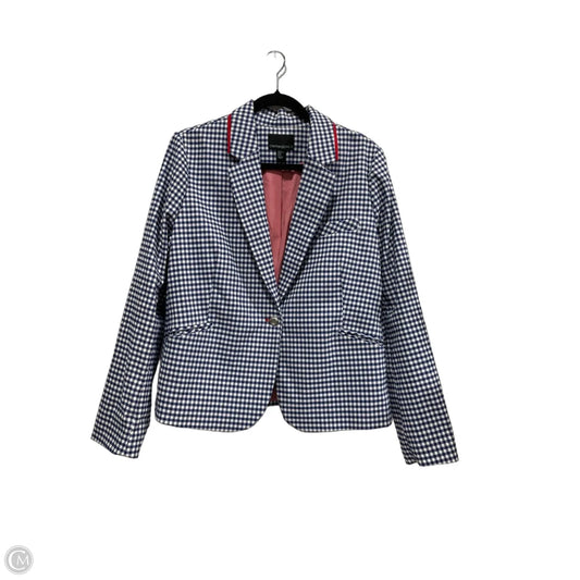 Blazer By Cynthia Rowley In Checkered Pattern, Size: Xl
