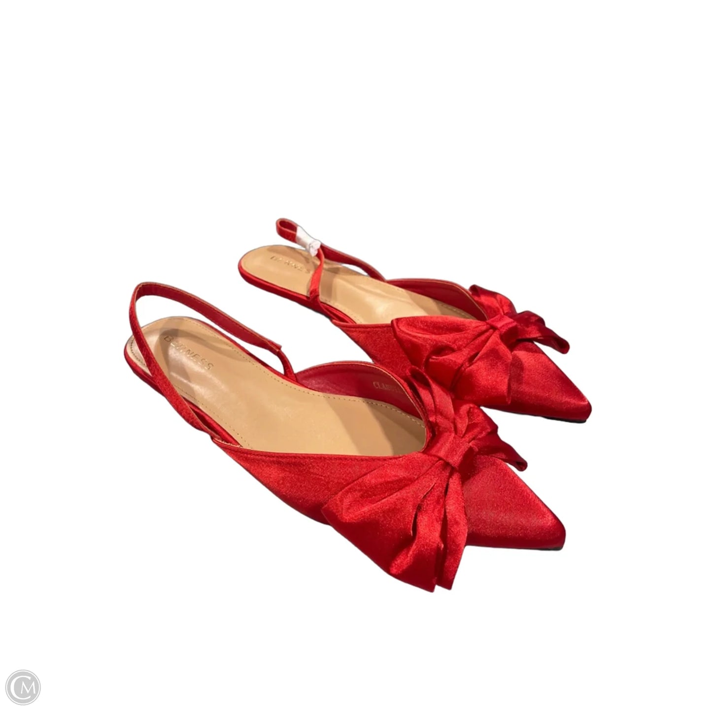Shoes Flats By Clothes Mentor In Red, Size: 8.5