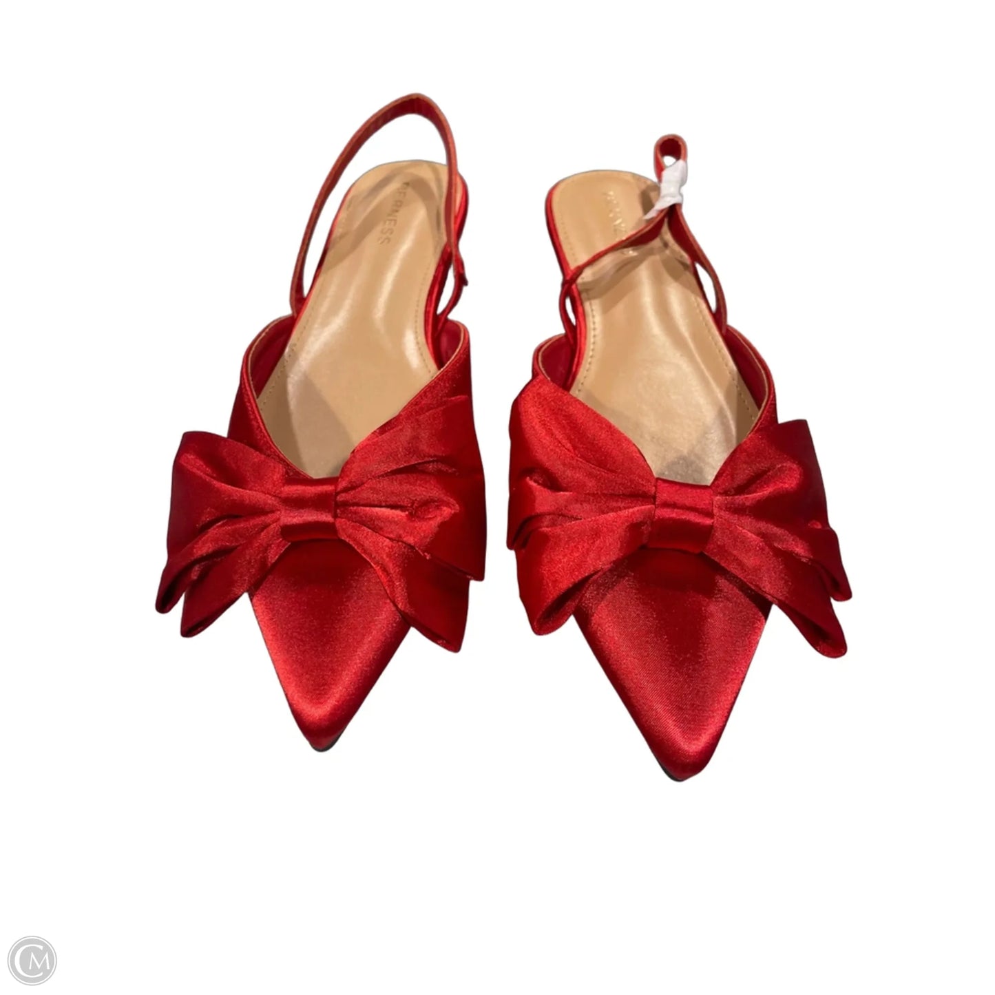 Shoes Flats By Clothes Mentor In Red, Size: 8.5
