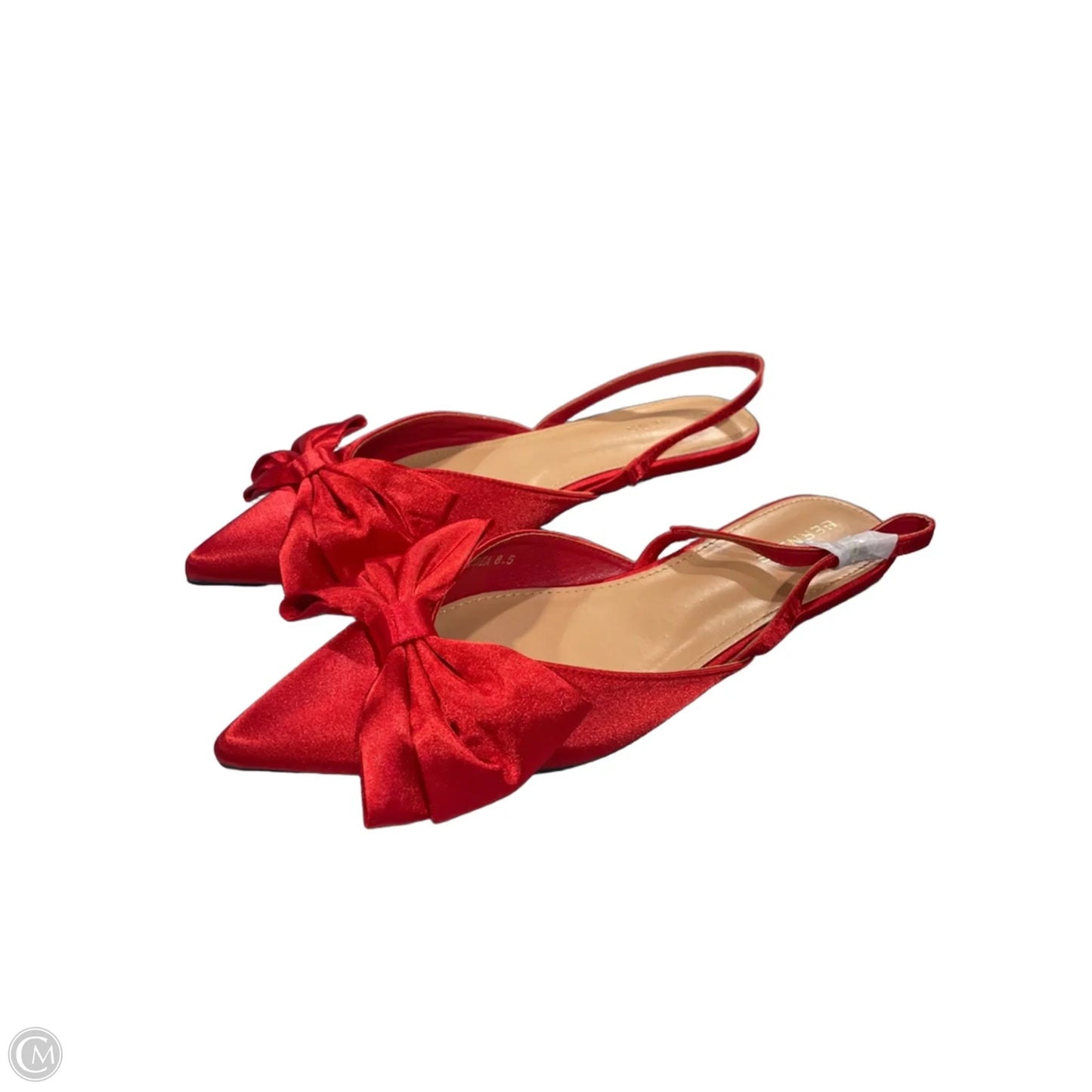 Shoes Flats By Clothes Mentor In Red, Size: 8.5