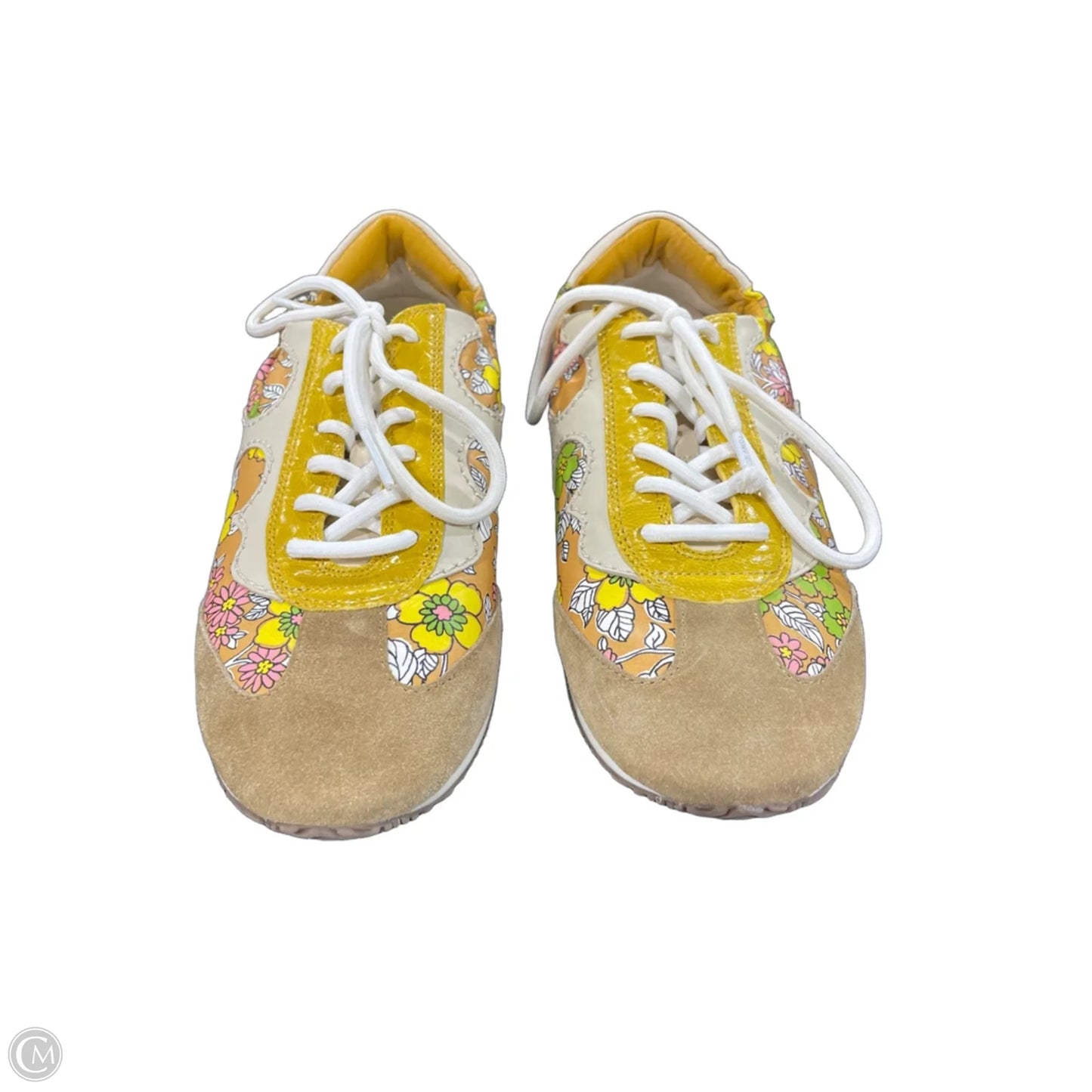 Shoes Designer By Tory Burch In Floral Print, Size: 8.5