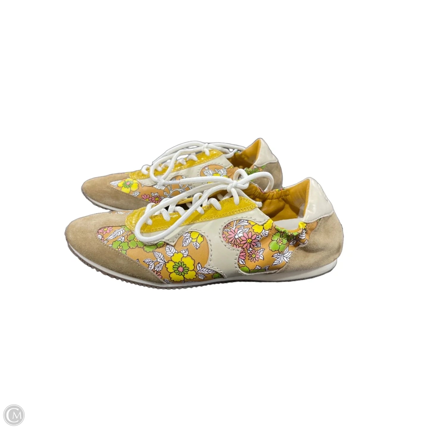 Shoes Designer By Tory Burch In Floral Print, Size: 8.5