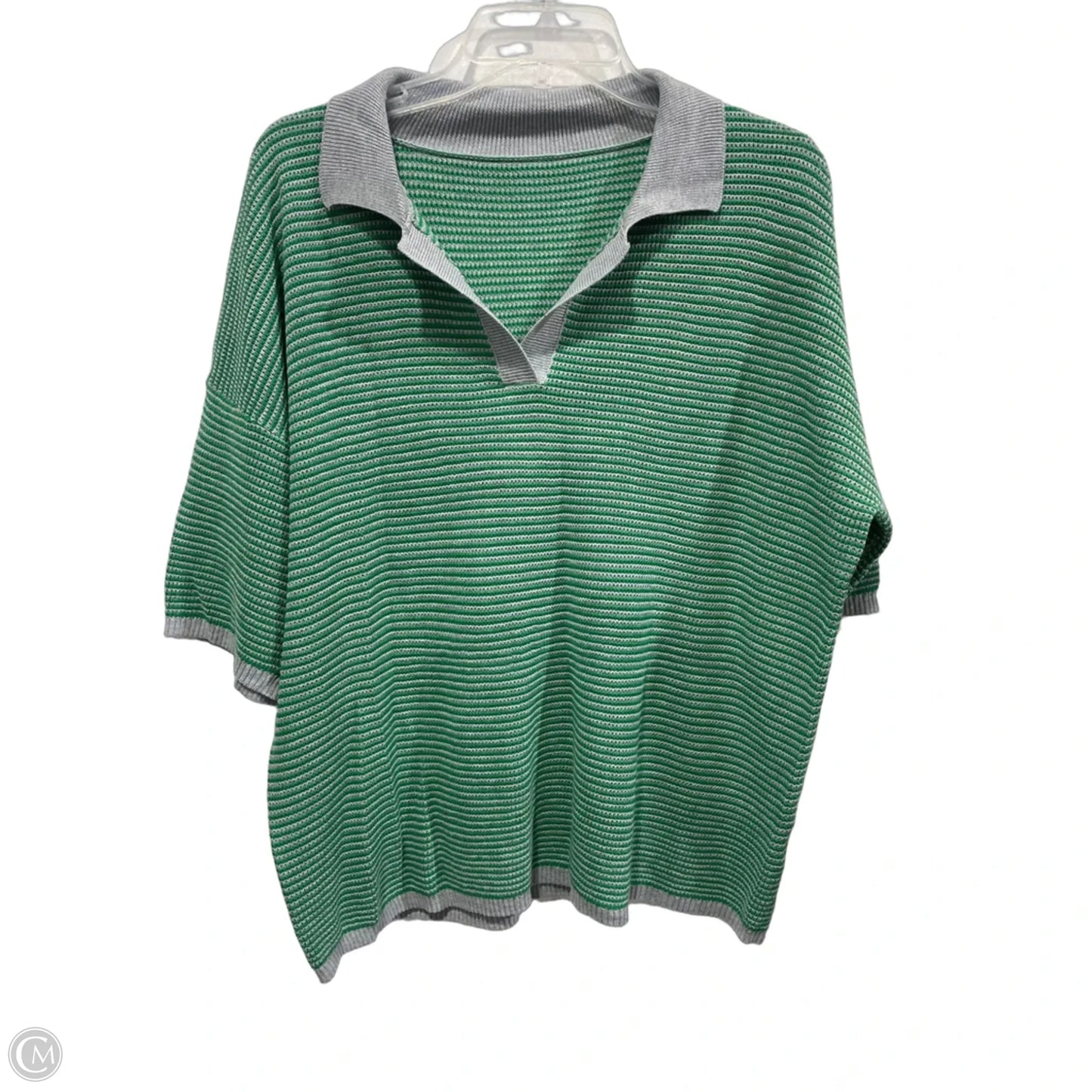 Shorts Set By Clothes Mentor In Striped Pattern, Size: L