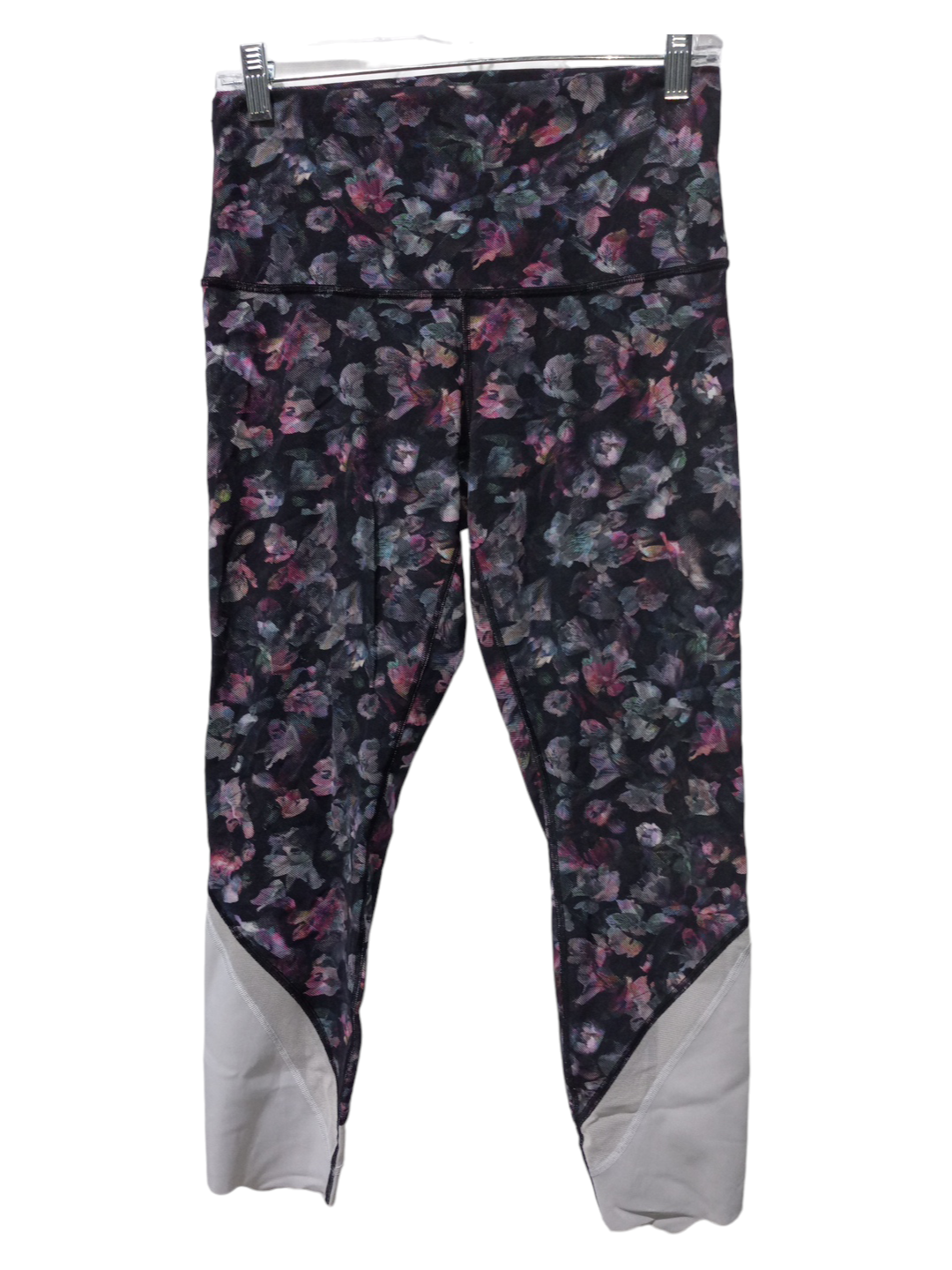 Flowered Athletic Leggings Lululemon, Size 6