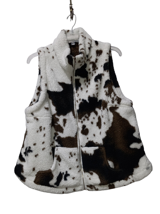 Vest Faux Fur & Sherpa By Shein  Size: 2x
