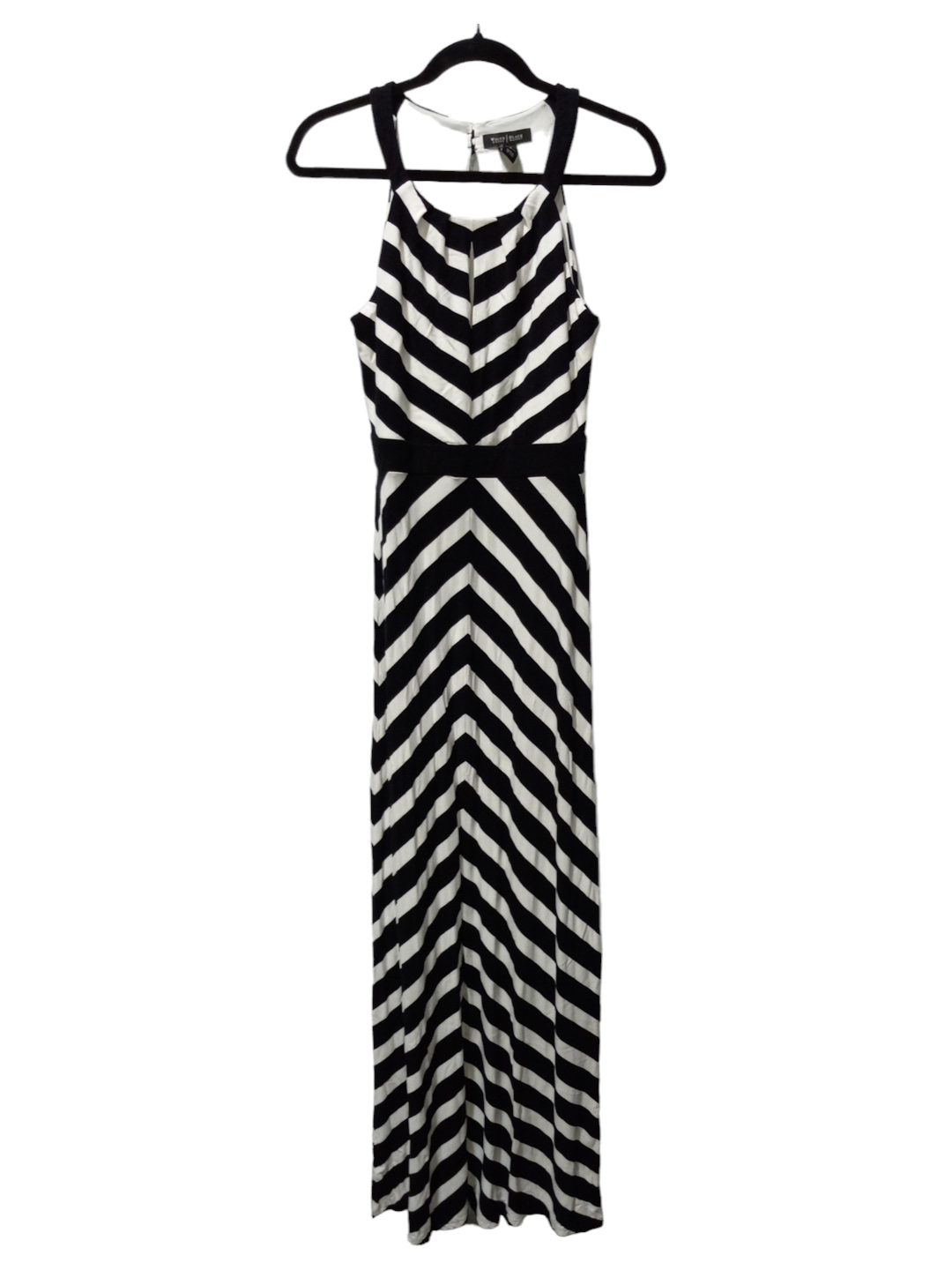 Black & White Dress Casual Maxi White House Black Market, Size S