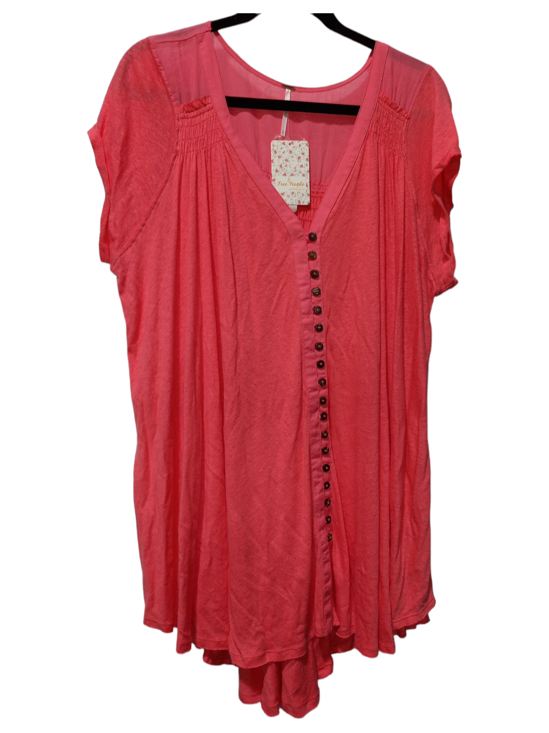 Pink Dress Casual Short Free People, Size L