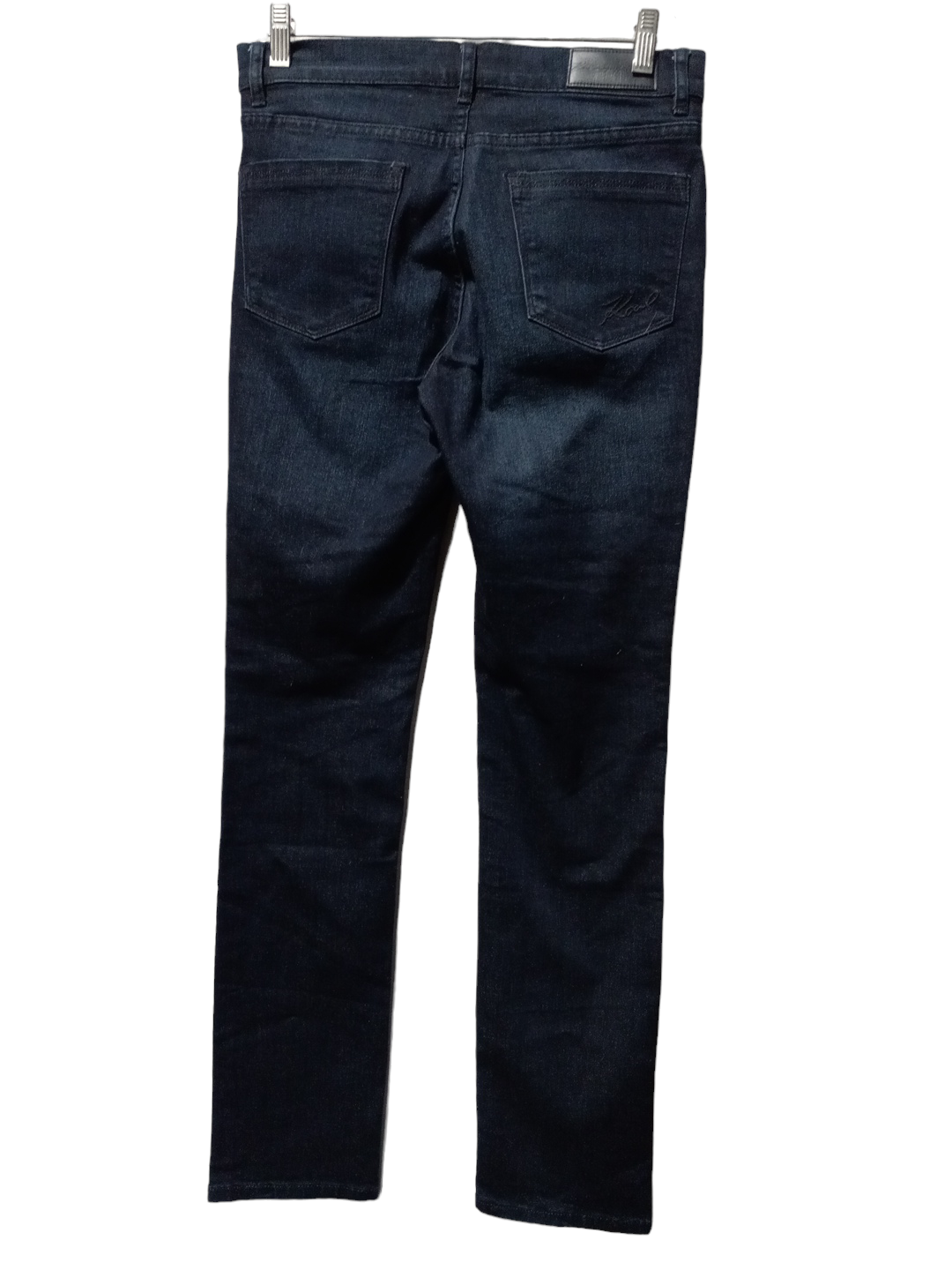 Jeans Straight By Karl Lagerfeld In Blue Denim, Size: 6